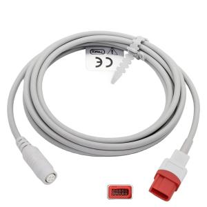 Spacelabs Invasive blood pressure cable IBP cable,ibp extension cable to abbott