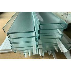 China 7mm U Shaped Low Iron Glass Sheet For Construction on sale