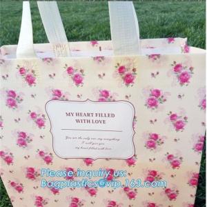 Factory price rpet non woven bag black woven bag, Hot Selling Blue PP Non Woven