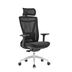 ODM Swivel Tilt Chair Ergonomic Mesh Task Chair With Leatherette Back