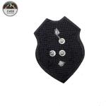 3D Texture Custom Made Embroidered Patches With High Stitch Count Design