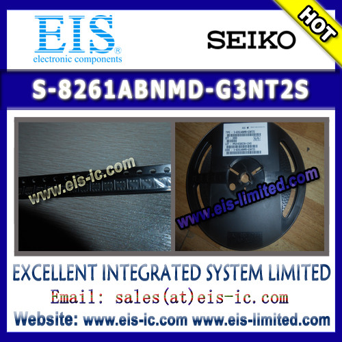 S-8261ABNMD-G3NT2S - SEIKO - BATTERY PROTECTION IC FOR SINGLE-CELL PACK - Email: