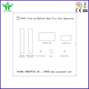 ISO 9239-1 ASTM E648 Fire Tester Critical Radiant Flux with a Radiant Heat
