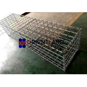 Small Galvanized Welded Gabion Baskets Gabion Wall Fence 4.0mm 5.0mm Wire Gauge