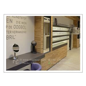 EPE Foam Eyewear Optical Shop Display Cabinets 16mm MDF Free Standing Rack