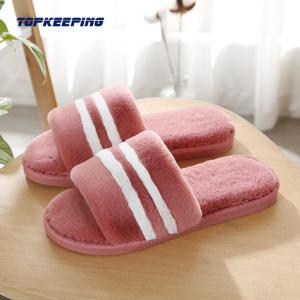 Cheap CE Certificated Custom PVC Outsole Furry Slides Slippers for sale