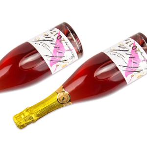 Personalized Logo Printing Sticker Custom Packaging Sticker Labels For Wine Beer