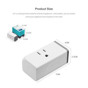 Sonoff US 16A Mini Wifi Smart Socket Home Power Consumption Measure Monitor