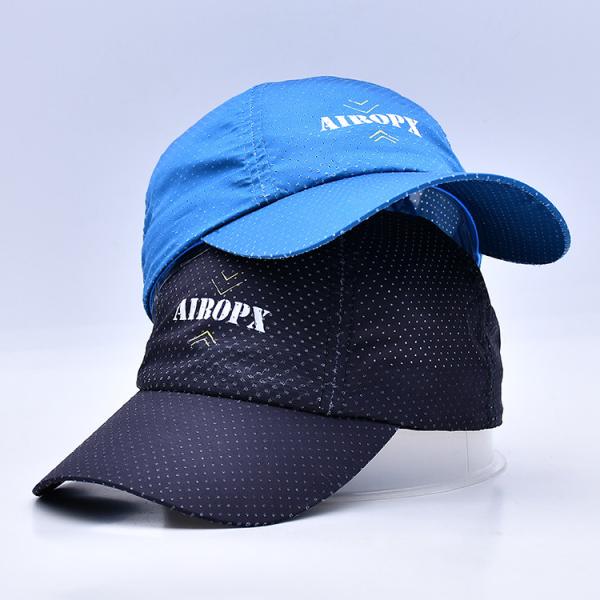 Quality Lightweight Adjustable Golf Hats With Custom Design Curved Brim wholesale