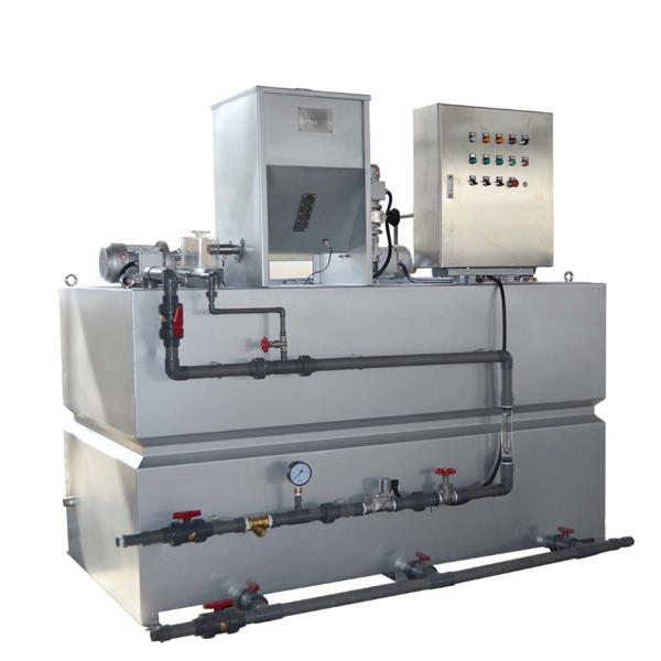 IP55 Polymer Preparation Unit For Chemical Coagulation And Flocculation Water