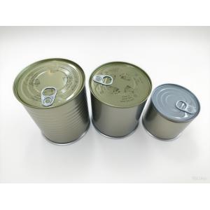 Customizable Three Piece Can Multipurpose Food Tin Can For Fruits And Meats