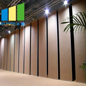 Melamine Foldable Soundproof Sliding Movable Partition Wall Under A Suspended