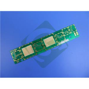 RO4003C 2-Layer PCB built on 16mil Core laminate with ENIG Finish apply for