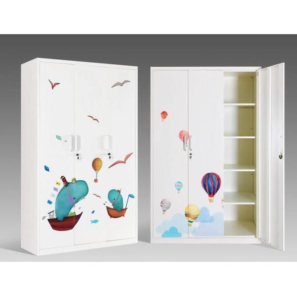Quality KEDA HS Code 9403100000 Metal Wardrobe Cabinet wholesale