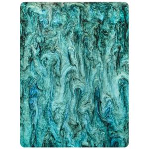Cheap 2440x1220mm Pearl Acrylic Sheets Teal Green Starry Sky Marbling Pattern for sale