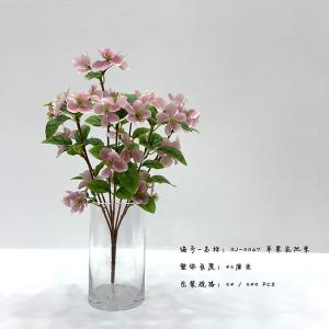 Apple Blossom Flower Artificial Tree Branches 42 Cm Plastic + Iron Wire
