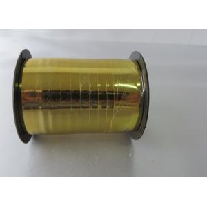 Yellow Gold Metallic Curling ribbon 10mm X 10m for gift packing and decoration