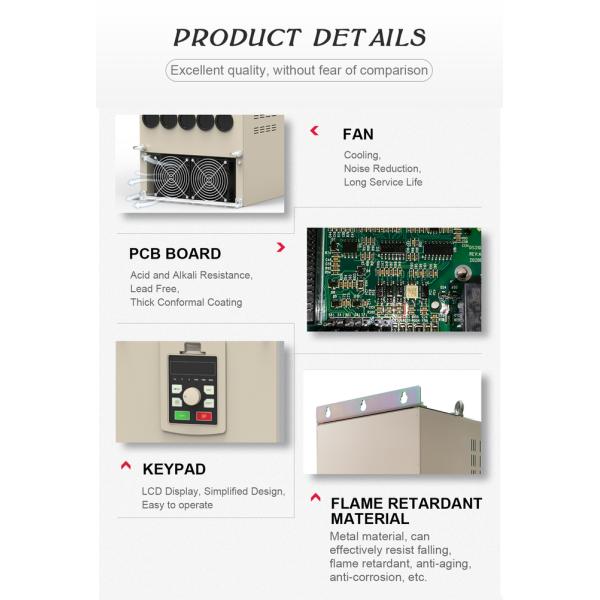 75KW 90KW 110KW 630KW Frequency Inverter Variable Speed Drive
