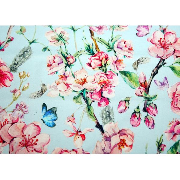 Quality Anti - Cracking Inkjet Cotton Canvas Custom Printing Beautiful Pattern wholesale