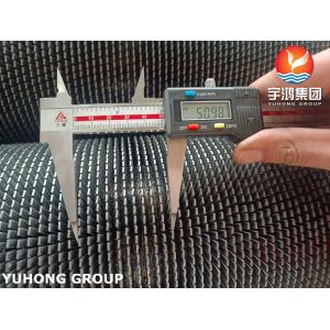 Serrated Finned Tubes Stainless Steel ASTM A312 TP304H For Furnace