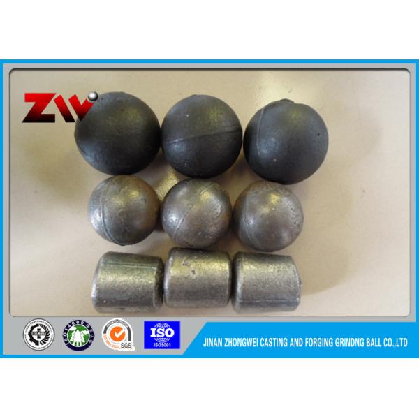 Quality Cement Plant grinding media balls in cast and forged , Surface hardness HRC 58-65 wholesale