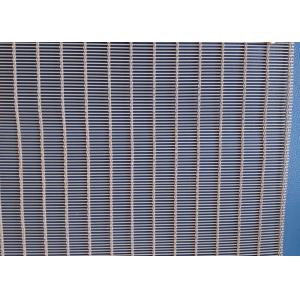 Flexible Anodized Metal Mesh Stair Railing 5.3kg/Sqm Architectural Cable Mesh