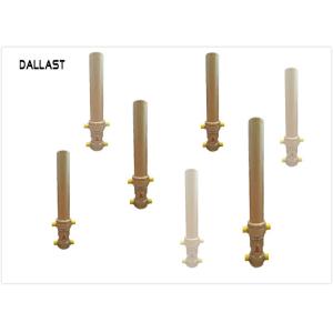 ISO9001 Certification Dump Trailer Hydraulic Cylinder Welded Plunger Long Stroke