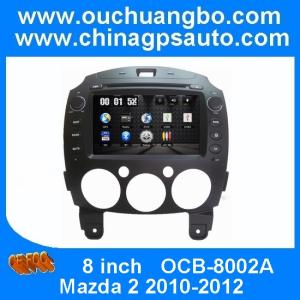 Ouchuangbo Car Audio DVD Stereo for Mazda 2 2010-2012 Auto GPS Navigation TF