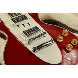 LP Corvette Electric guitar Figured Maple Top Veneer Grover Tuner More Color Can