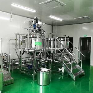 Ss316 Emulsifying Cosmetic Making Equipment Homogenizer Mixer Machine