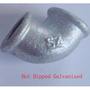 China malleable iron pipe fitting-beaded elbow on sale