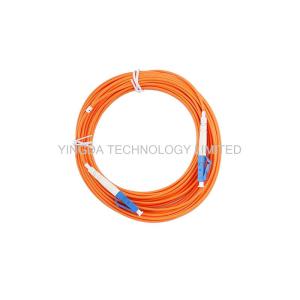 Fiber Optic Mulitmode fiber Patch MM62.5 / 125um OM1 PVC 2.4mm , Fiber Jumper