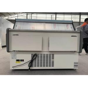 Fan Cooling Large Capacity Deli Cooler Showcase For Chicken , Beef , Dairy