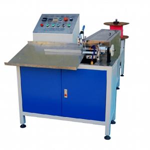 automatic plastic single loop wire forming machine with online support and