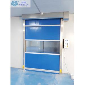 Industrial Electric PVC High Speed Roll up Door Automatic Plastic Fast Rapid