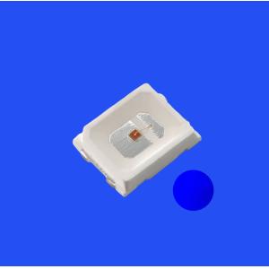 SMD2835 2.8x3.5mm Blue Color 460-470nm 1-2LM 120deg Transparent Lens PCT Bracket