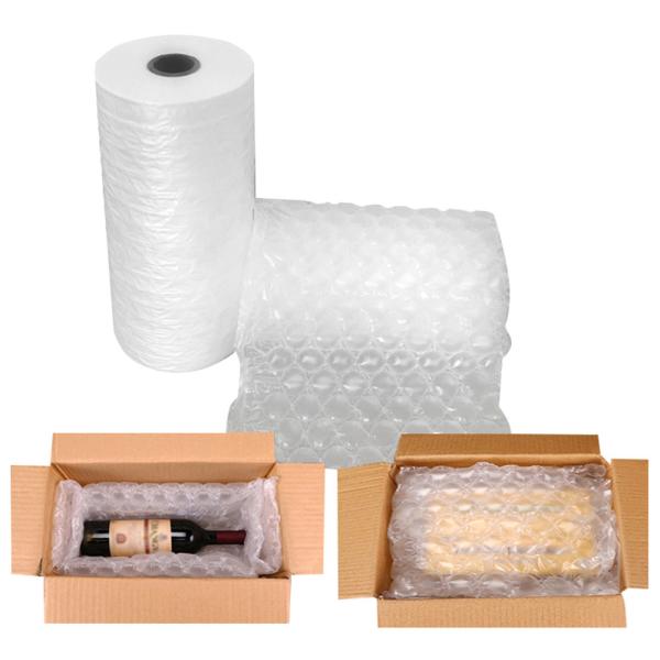 Transparent Protective Film Inflatable Bubble Wrap 30m Length Flexible