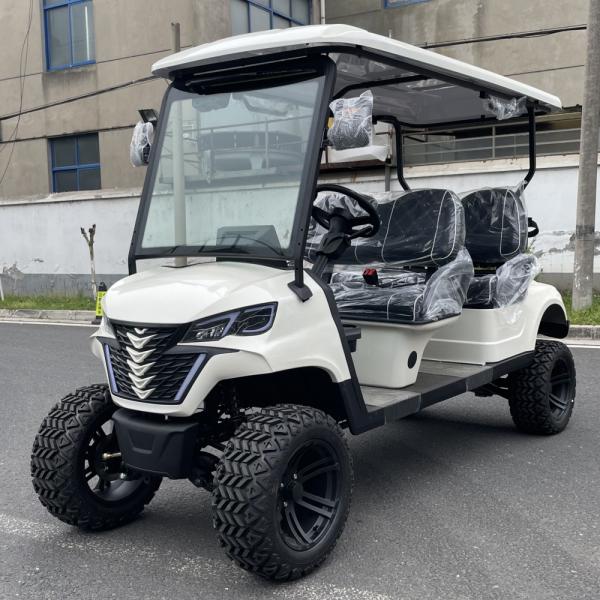 Quality Off Road Electric 4 Seat Golf Cart New Style Design With Professional Instrument wholesale