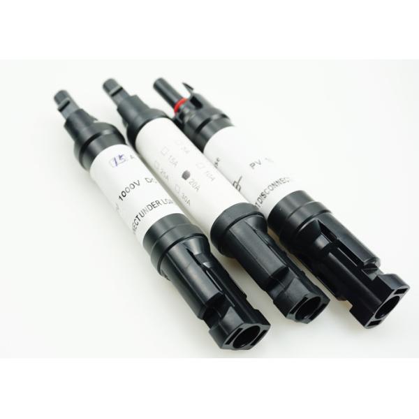 Waterproof IP67 15A Solar Panel Cable Connectors