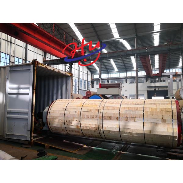 Fourdrinier Wire Kraft Paper Paperboard Making Machine 15T / D