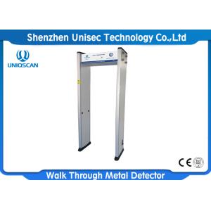AC 100V-260V Walk Through Metal Detector With Infrared Temperature