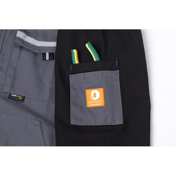 Velcro Fastener Multi Pocket Vest Adjustable Waistband