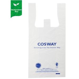 Custom design plant based compostable biodegradable HDPE soft loop handle