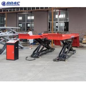 Low profile alignment scissor lift with rolling jack 5T 4.5M runway AA-ALSL50HC
