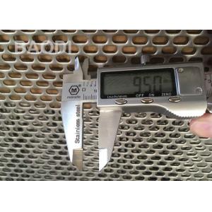 Decorative Screen Slotted Hole SS304 Perforated Metal Mesh