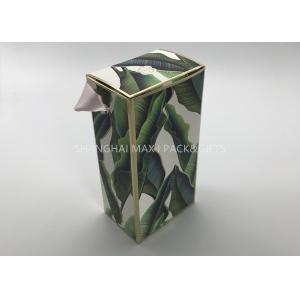 Paper Foldable Cardboard Gift Boxes With Window Transparent Plastic , Folding