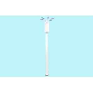 Powder Coated Galvanised Street Light Pole 12m Z Shape Q345B