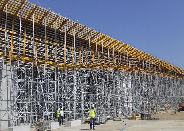 Adjustable Length Tube Coupler Scaffolding System , Underslung Scaffolding