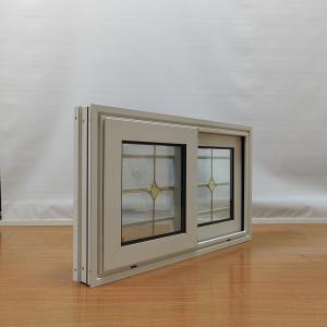 Double Tempered Glass Aluminium Sliding Windows Customized Window Good Sound