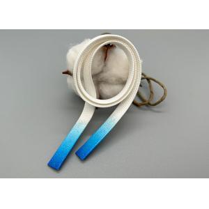 30cm Long Clothing Polyester Drawstring Cord With Shiny Silicone Drops On Both